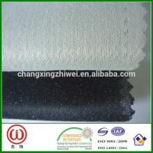 circular knitted fusible interlining stretch fabric for sport wear